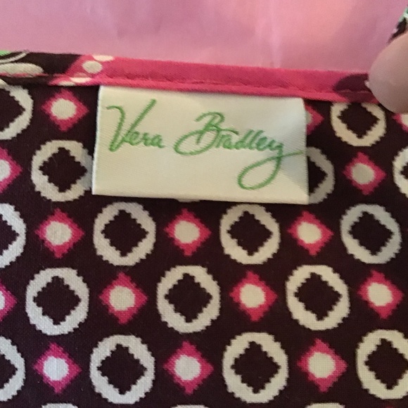 Vera Bradley Pink Messenger Wallet Organizer - Picture 2 of 5